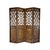 Gorgeous antique hinged room divider screen featuring four hand-carved elm panels. At nearly 8 feet tall, this stunning...