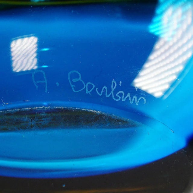 Large Doppio Incalmo Vase by Alfredo Barbini, Venice, 1965 For Sale - Image 9 of 11