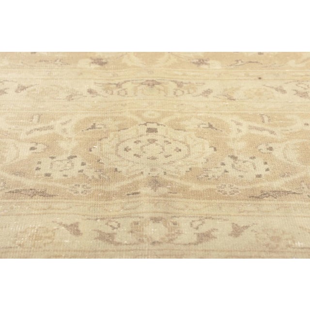 Mid 20th Century Mid 20th Century Vintage Persian Tabriz Rug W/Antebellum Charm - 09’11 X 12’10. For Sale - Image 5 of 9