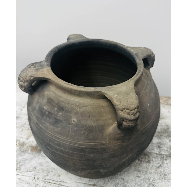 Asian Antique Late 19th Century Asian Water Pot For Sale - Image 3 of 4