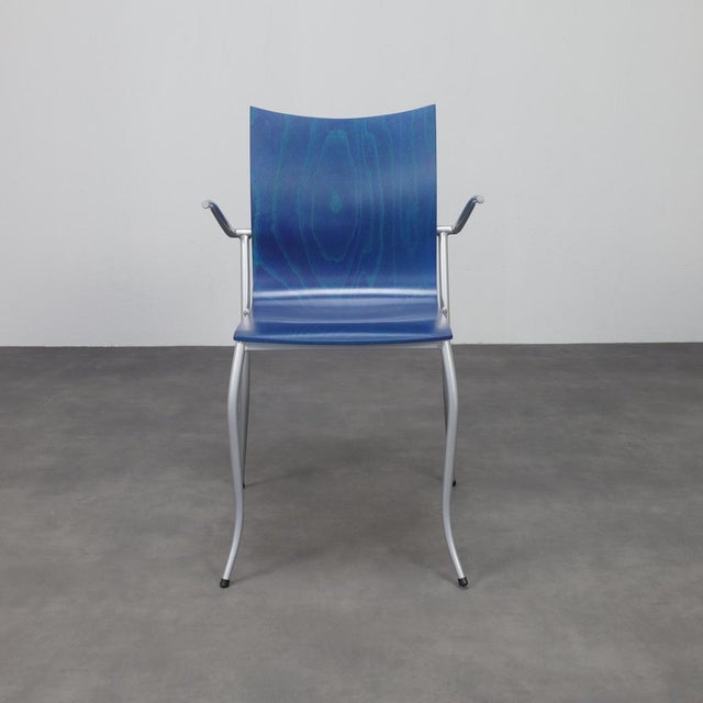 Postmodern Postmodern Dining Chairs by Karl Friedrich Förster for KFF, 1990s, Set of 4 For Sale - Image 3 of 9