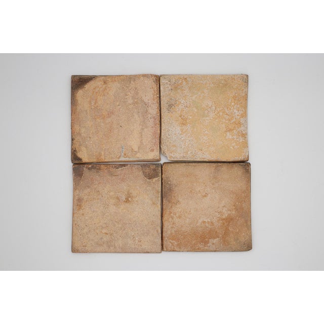 19th Century Antique Portuguese Tiles, Blue & White Set of Four For Sale - Image 15 of 15