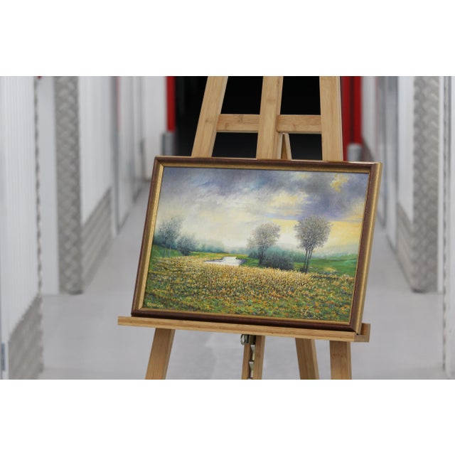 LA BIEVRE Jouy en Josas Impressionist painting France Landscape Oil Wall art Artwork Nature decor French art Office decor...