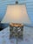 Pair of Pacific Coast Lighting Sculptural Faux Bamboo Chinoiserie Table Lamps For Sale In Louisville - Image 6 of 12