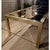 Hollywood Regency Brass & Glass Dining Table by Mastercraft For Sale In Chicago - Image 6 of 11