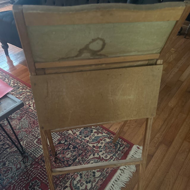 1951 Transogram Chalkboard Desk Easel For Sale - Image 4 of 7