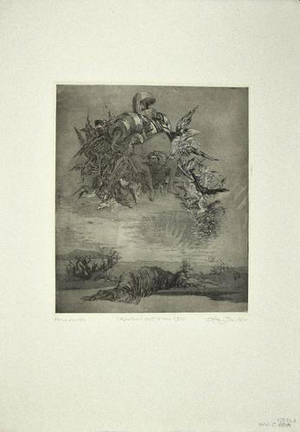 Leo Guida, Apotheosis of the Hero, Etching on Paper, 1972