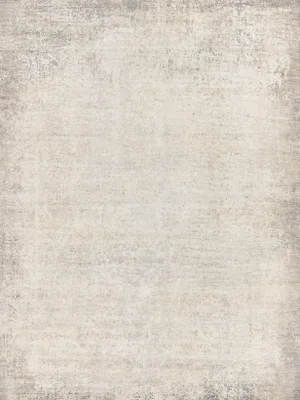 Exquisite Rugs Fine Pure Silk Hand-Knotted Silk Silver/Ivory Rug-9'X12'