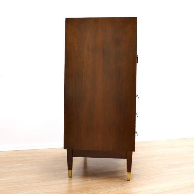 Brown 1960s Mid Century Dresser Cabinet by Wrighton Furniture For Sale - Image 8 of 12