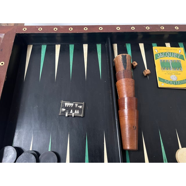 Louis XVI Mahogany Tric Trac Games Table, 1700s For Sale - Image 11 of 18