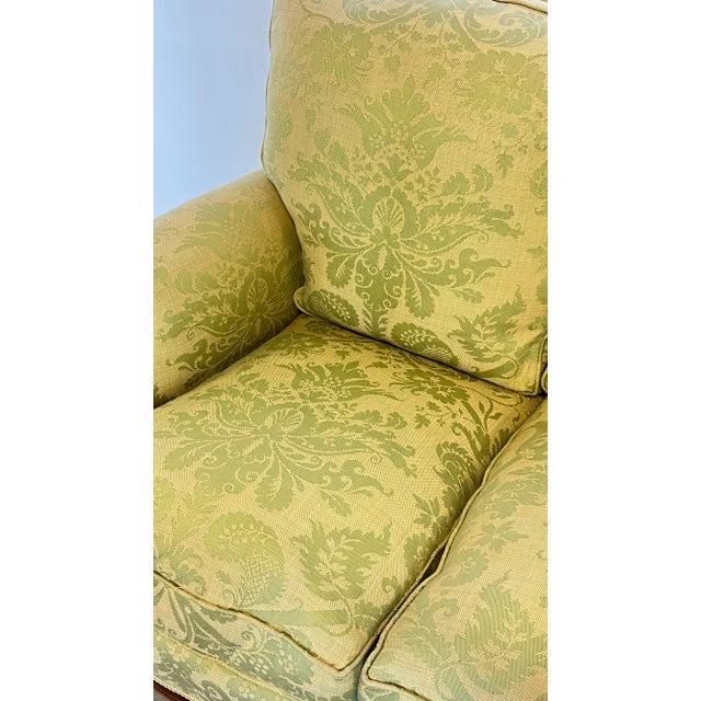 Vintage French Louis XVI Style Down Cushion Sofa For Sale In Houston - Image 6 of 8