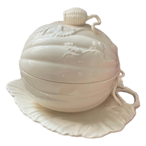 English Creamware Melon Tureen