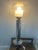 Mid-Century Modern Chrome and Murano Glass Lamp, Italy, 1970 For Sale - Image 3 of 8