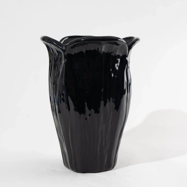 1980s Vintage Ceramic Haeger Flower Vase For Sale - Image 5 of 11