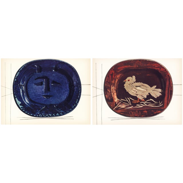 1948 True First Edition "Ceramiqués De Picasso" (Ceramics) Complete With 18 Prints For Sale - Image 11 of 15