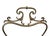 Antique French Rococo Gilt Brass Beveled Table Mirror & Fireplace Screen, C. 1890 For Sale In Raleigh - Image 6 of 7