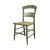 Hitchcock Green Painted George Washington Mount Vernon Cane Seat Side Chair (B) For Sale - Image 13 of 13