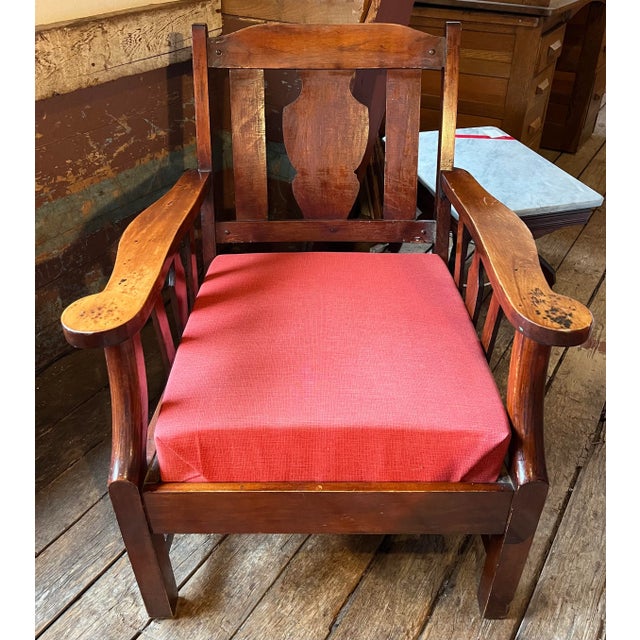 1950s Mid Century Armchairs With Cushions - Set of 2 For Sale - Image 4 of 12