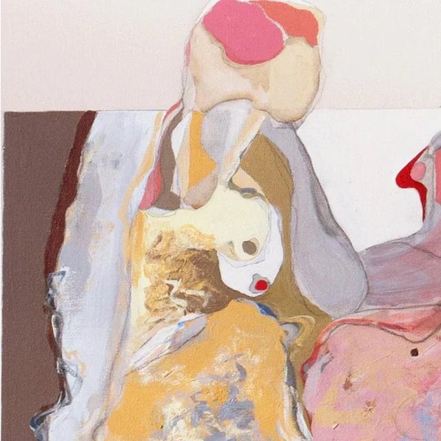 'Figurative Abstract' by Suzanne Gertz, Woman Artist, Art Institute of Chicago, San Bernardino For Sale - Image 9 of 12