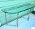 Mid-Century Modern 1960s Brass & Glass Demi Lune Console Table – Hollywood Regency For Sale - Image 3 of 10