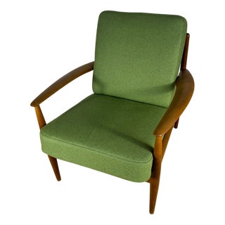 Vintage Danish Lounge Chair by Grete Jalk, 1961 For Sale