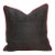 Rasa Black Dotted Ahir Handloom Pillow For Sale