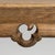French Early 20th Century France Weathered Honey Oak Carved Oak Side Table For Sale - Image 3 of 10