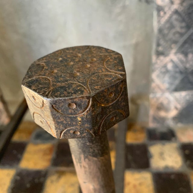 18th Century Andirons, Set of 2 For Sale - Image 9 of 10