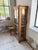 Antique english pine display cabinet from the 18th century. we love its clean lines, its three glass sides with a paneled...