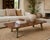 Contemporary Organic Modern Coffee Table in Old Chapel Satin Walnut™ & Sagewood™ Handcrafted Primitive Form For Sale - Image 3 of 3