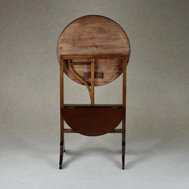 Mid 19th Century Mahogany Butterfly Side Table, Denmark, 1840s For Sale - Image 5 of 8