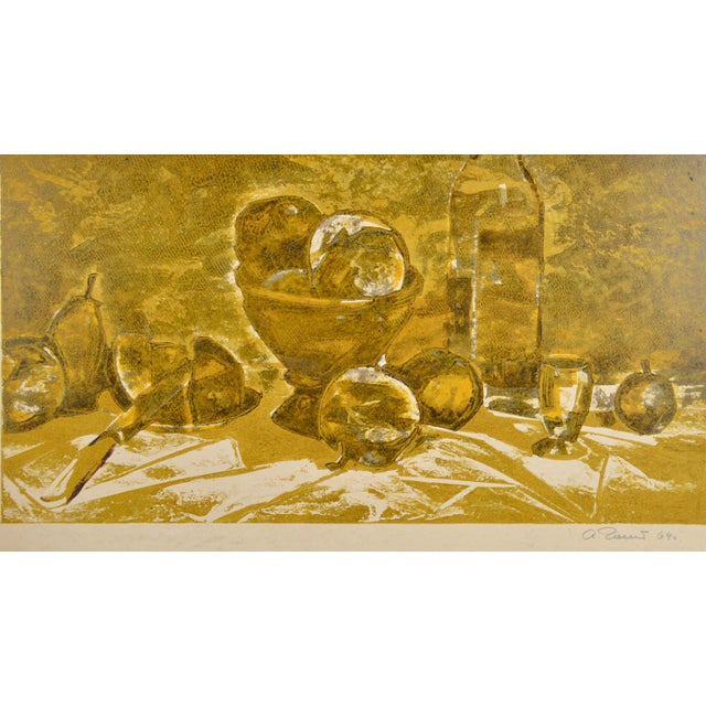 Albert Goltjakov, Still Life, 1964, Monotype For Sale - Image 3 of 7
