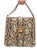 Brown Bottega Veneta Python Marie Snakeskin Shoulder Bag Gold Plated For Sale - Image 8 of 10