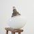 An original opaline glass pendant light salvaged from school chapel. The light has a milk glass opaline shade and original...