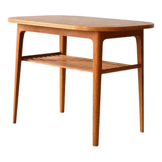 Scandinavian Oak Coffee Table, 1960s For Sale