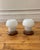 Mid-Century Modern 1960s Ivan Jakes Glass & Ceramic Table Lamps - a Pair For Sale - Image 3 of 6