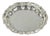 Vintage Fb Rogers Regency 612 Silver Plated Oval Scalloped Serving Dish Bowl For Sale