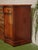 Burnt Umber Antique Vintage Sideboard With Inlays For Sale - Image 8 of 9