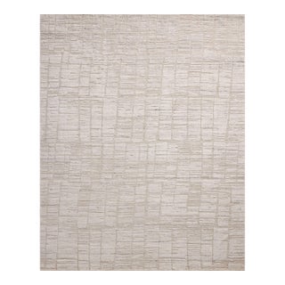 Jean Stoffer x Loloi Daniel Antique Ivory 5'-6" x 8'-6" Area Rug For Sale
