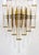 Metal Liang & Eimil Drop Faceted Glass Rods Wall Lamp For Sale - Image 7 of 12