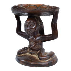 Early 20th Century African Wood Headrest