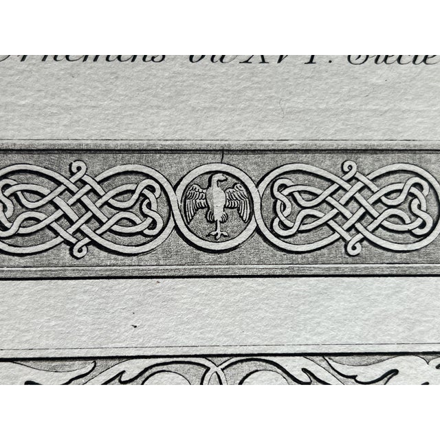 Late 19th Century French Decorative Door Crowning Illustration by Nicolas Xavier Willemin For Sale In Houston - Image 6 of 7