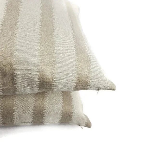 Not Yet Made - Made To Order Rogers & Goffigon Sawtooth in Swordfish Pillow Cover For Sale - Image 5 of 6