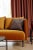 Contemporary Galore Cushion Square in Dark Ochre by Warm Nordic For Sale - Image 3 of 6