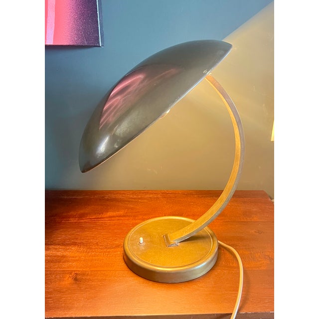 Original Kaiser-Leuchten Christian Dell Bauhaus design desk lamp. This design classic was manufactured in Germany between...