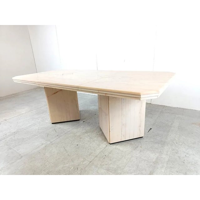 Vintage Marble Dining Table, 1970s For Sale - Image 6 of 12