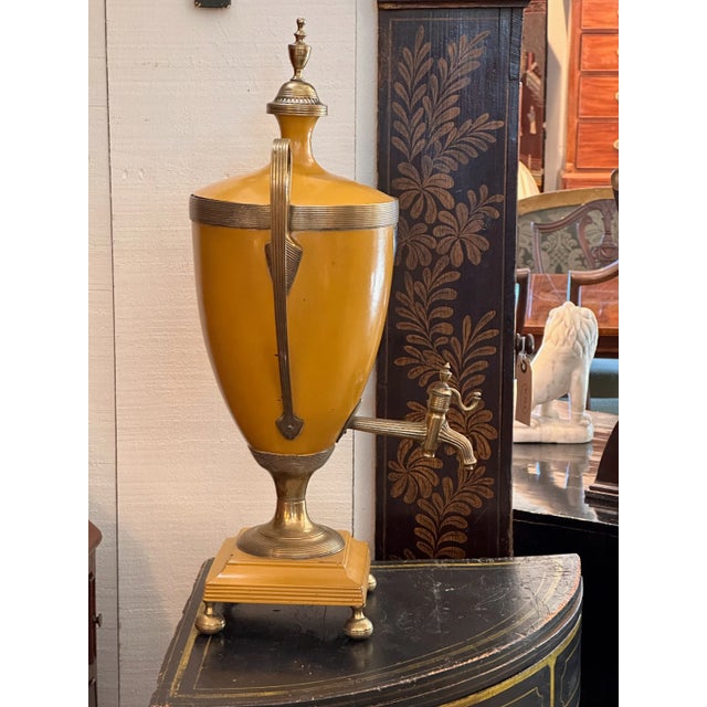 Metal 19th Century Tole Samovar For Sale - Image 7 of 8