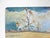 Mid 20th Century Mid 20th Century Impressionist Plein Air Winter Landscape Painting For Sale - Image 5 of 7