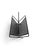 Mid-Century Modern Vintage Mid-Century Perforated Metal Magazine Rack For Sale - Image 3 of 4