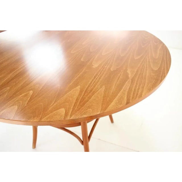 1980s Mid-Century Dining Table in Wood, 1980s For Sale - Image 5 of 11